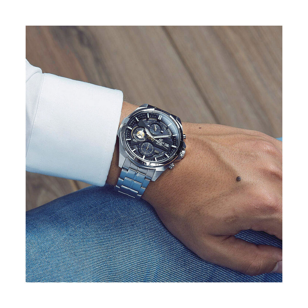 Men's Watch Casio EFR-556DB-2AVUEF Blue Silver (Ø 48 mm)