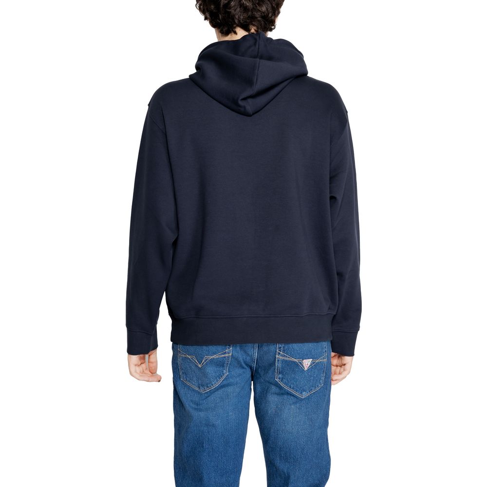 Blue Cotton Hoodie