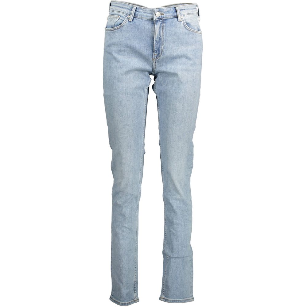 Blue Organic Cotton Women Jeans