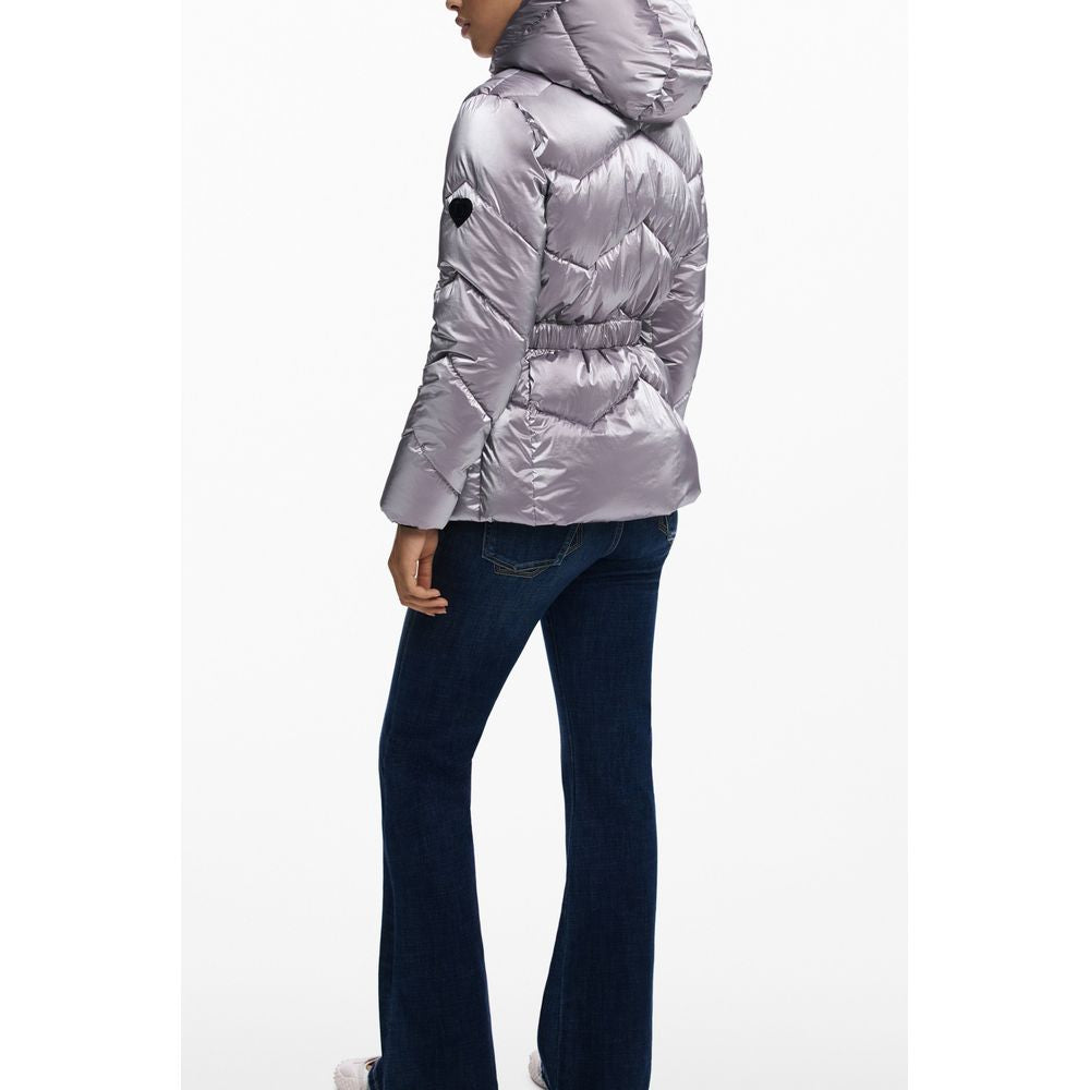 Pink Polyethylene Women Jacket